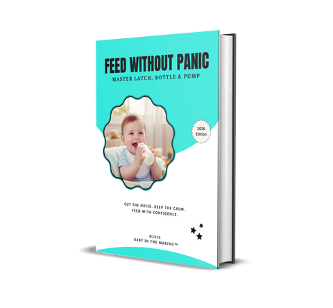 Feed Without Panic – Newborn Feeding Playbook (Breast, Bottle & Pump 0–12 Weeks)